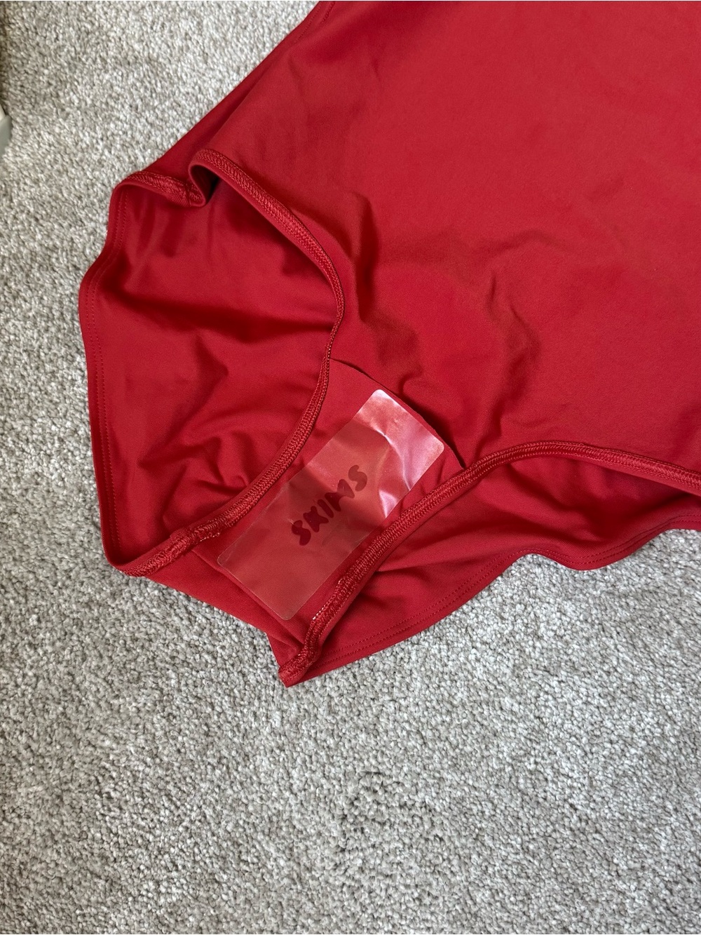 NWOT SKIMS Terra convertible high waist swim bottom one piece terra size medium - Picture 10 of 12